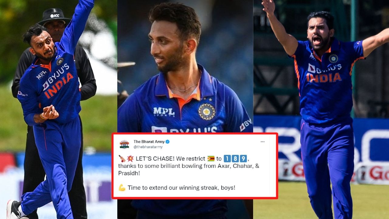 ZIM vs IND: इन 3 गेंदबाजों ने बिगाड़ा जिम्बाब्वे का खेल, एक के बाद एक चटकाएं खूब विकेट सोशल मीडिया पर फैंस ने जताई खुशी