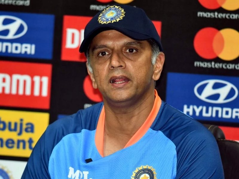 Indian Team head coach Rahul Dravid