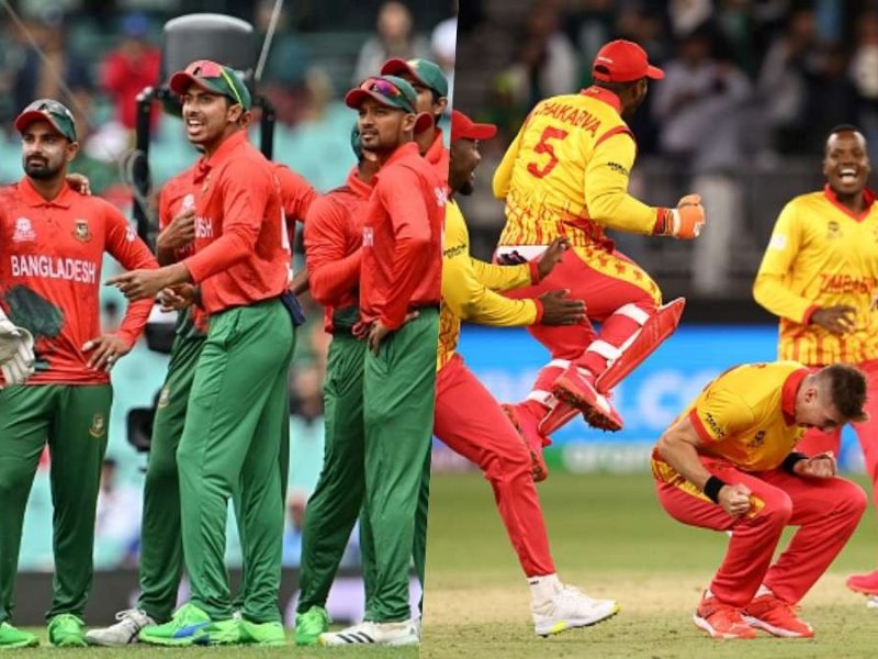 BAN vs ZIM: सांस रोक देने वाले इस मैच में बांग्लादेश ने जिम्बाब्वे की पटखनी, 3 रनों से जीता मुकाबला