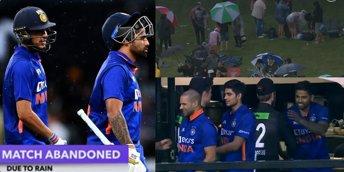IND vs NZ: बारिश की भेंट चढ़ा वनडे सीरीज का दूसरा मुकाबला, सीरीज में न्यूजीलैंड ने बनाई बढ़त