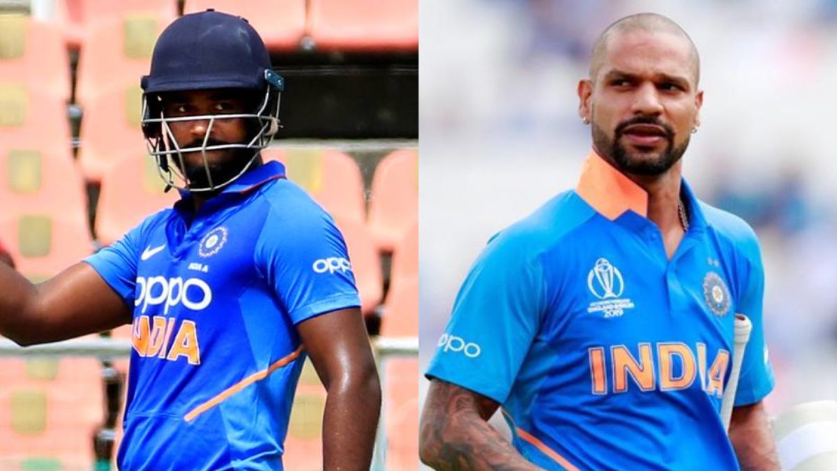 IND vs NZ: दूसरा वनडे रद्द होने के बाद संजू को टीम में शामिल न करने पर धवन ने दी सफाई, बताया किस वजह से नहीं दी जगह