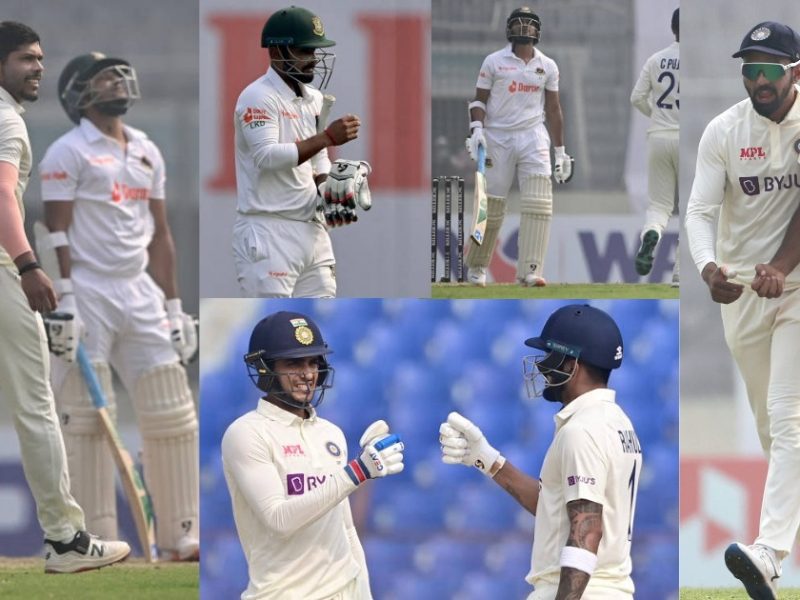BAN vs IND: उमेश-अश्विन की गेंदबाजी की आंधी में उड़ी बांग्लादेशी टीम, 227 रनों पर सिमटी बांग्लादेश की पहली पारी