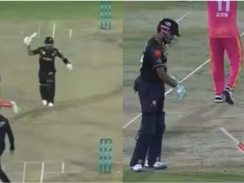 भरे मैदान में हसन अली के पीछे बल्ला लेकर मारने दौड़े बाबर आजम, कप्तान की इस हरकत का वीडियो हुआ वायरल