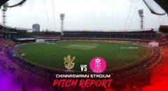 RCB vs RR: कैसी है चिन्नास्वामी की पिच? बल्लेबाज या गेंदबाज किसे मिलेगी सबसे ज्यादा मदद