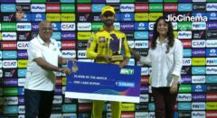 KKR VS CSK : "मेरा अभी सर्वश्रेष्ठ आना अभी बाकी है... ", रहाणे को मिला MOM का ख़िताब