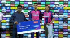 RR VS CSK : "धोनी सर और विराट भाई जैसे वरिष्ठ खिलाड़ियों से बात करता रहता हूं....", यशस्वी जयसवाल को मिला MOM का ख़िताब