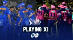 MI VS RR : मुंबई इंडियंस बनाम राजस्थान रॉयल्स के बीच होगा अगला मुकाबला, जानिए कैसी होगी दोनों टीमों की प्लेइंग 11