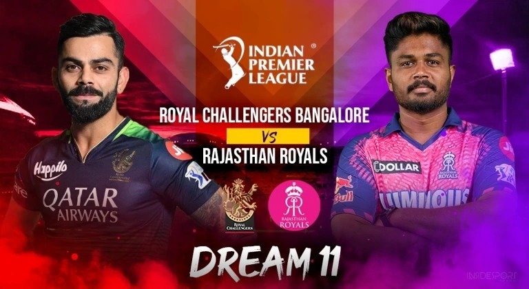 RCB vs RR: रॉयल चैलेंजर्स बैंगलोर बनाम राजस्थान रॉयल्स मैच होगा अगला मुकाबला, कुछ ऐसी होगी दोनों टीमों की प्लेइंग 11