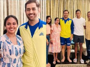 IPL 2023 फाइनल से पहले धोनी ने की पथिराना के परिवार से मुलाकात, मल्ली की बहन ने कही कुछ ऐसी बात ....'मल्ली सुरक्षित हाथों में है।'