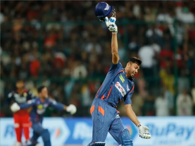 IPL 2023 : आवेश खान ने इस खिलाड़ी का तोड़ा हेलमेट, नवीन उल हक के साथ बातचीत के दौरान किया खुलासा,
