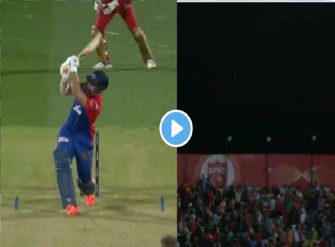 IPL 2023 : राइली रूसो ने दिखाया दम, खड़े-खड़े गेंद को कराई स्टेडियम के बाहर की सैर, गेंदबाज भी हुए चकित, वायरल वीडियो