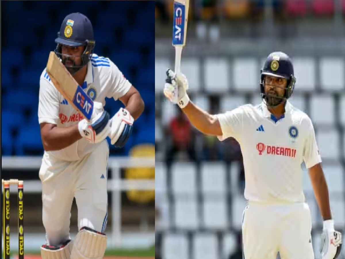 IND vs WI 2nd Test : दूसरे टेस्ट में रोहित ने किया बड़ा कारनामा, ऐसा करने वाले बन गए पहले बल्लेबाज