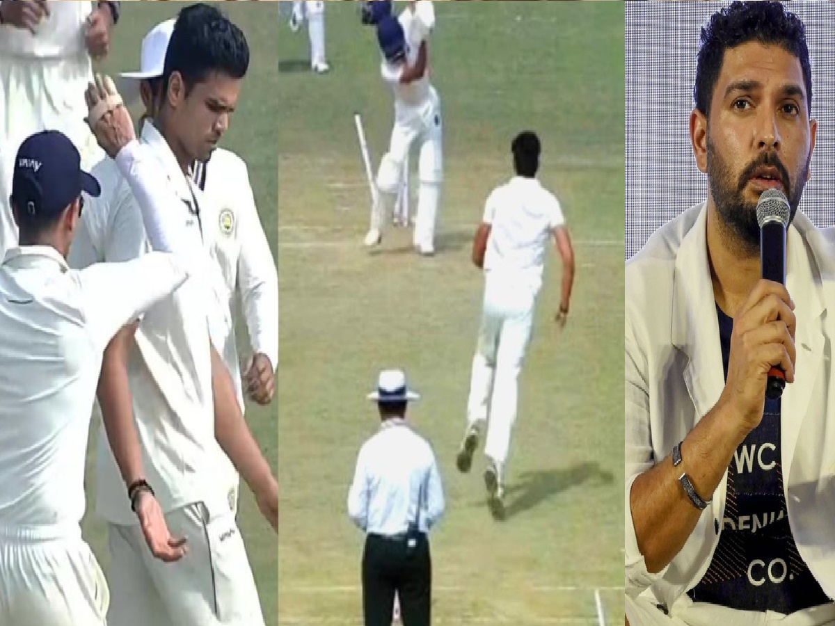 Arjun Tendulkar की धारदार गेंदबाजी के सामने नहीं टिक सका बल्लेबाज, वीडियो देख युवराज सिंह ने बताया Bomb