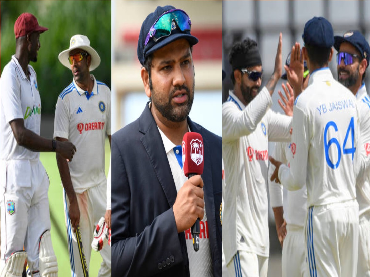 IND vs WI : टीम की जीत से बेहद खुश नजर आए रोहित शर्मा, इन तीन खिलाड़ियों को ठहराया जीत का जिम्मेदार