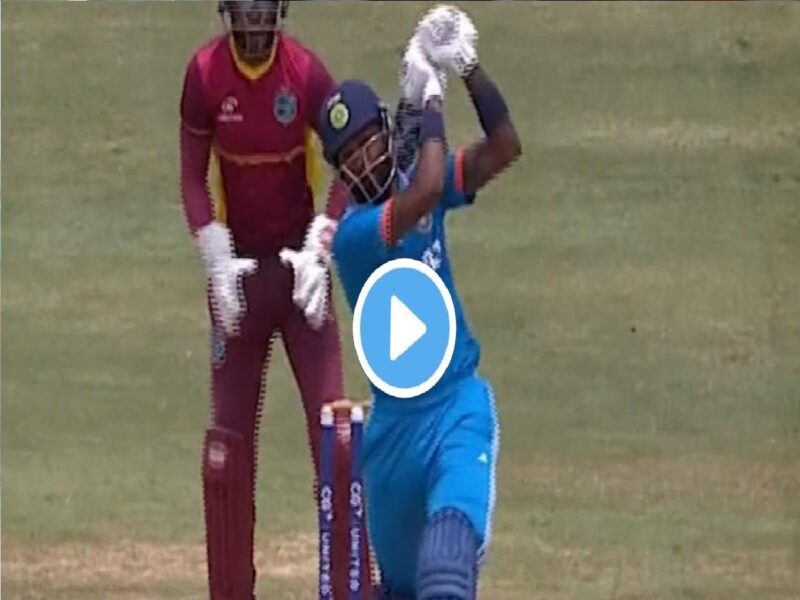 IND vs WI 3rd ODI : Hardik Pandya ने देर रात की आक्रमक बल्लेबाजी, 5 छक्के जड़ उड़ा दी सबकी नींदे, वीडियो हुआ वायरल