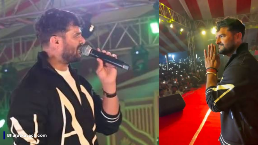 Khesari Lal Yadav का वायरल बयान- 'हम थूक दिए जहां तुम चाट रहे हो', क्या Pawan Singh पर था निशाना? खुर्दा महोत्सव का वीडियो वायरल